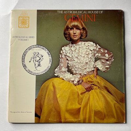 Винтажная виниловая пластинка LP The Astromusical House Of Gemini (США 1969)