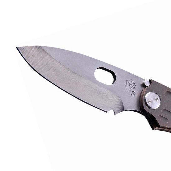 Складной нож скл. Medford Colonial T MF/Colonial T Tb-Bronze S35V c клинком из стали CPM-S35VN, рукоять титан