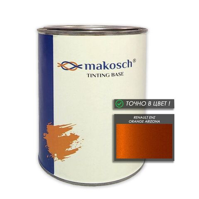 Автоэмаль makosch/RENAULT ENZ, Базовая эмаль, оранжевый, перламутр, 800мл.