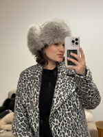 Шапка - ушанка с пайетками