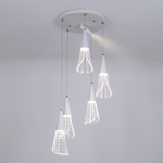 Подвесной светодиодный cветильник LED4U L7106-6 WТ
