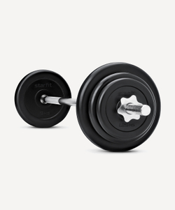 Замки для грифа STARFIT BB-108, d=26 мм, металлические, хромированный, 2 шт