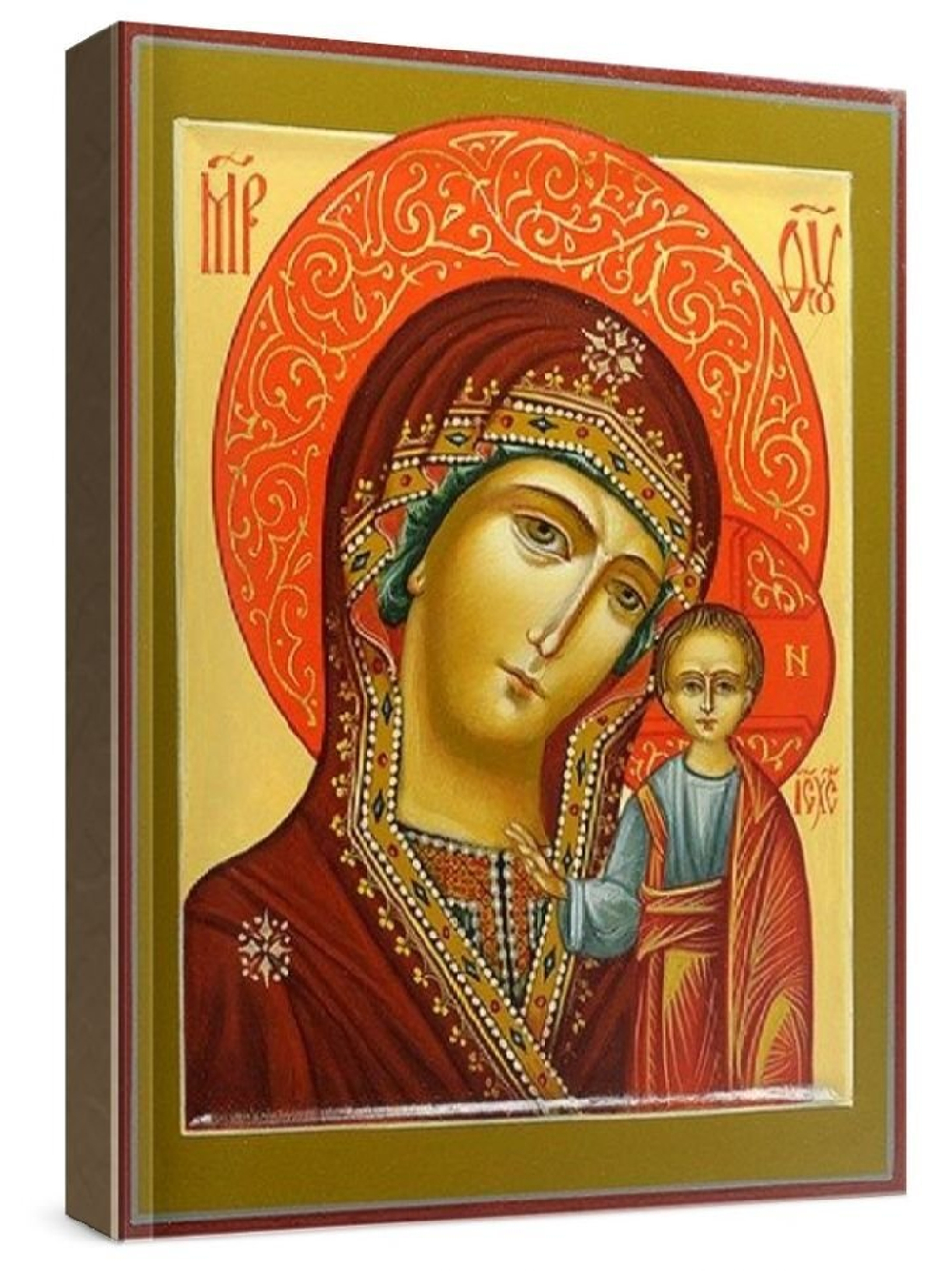 Казанская икона БМ (рукописная на заказ)