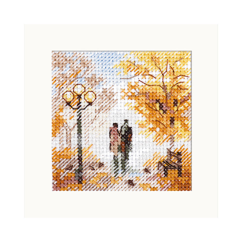 Набор для вышивания "Алиса" 0-220 "Осень в городе. Старый парк"