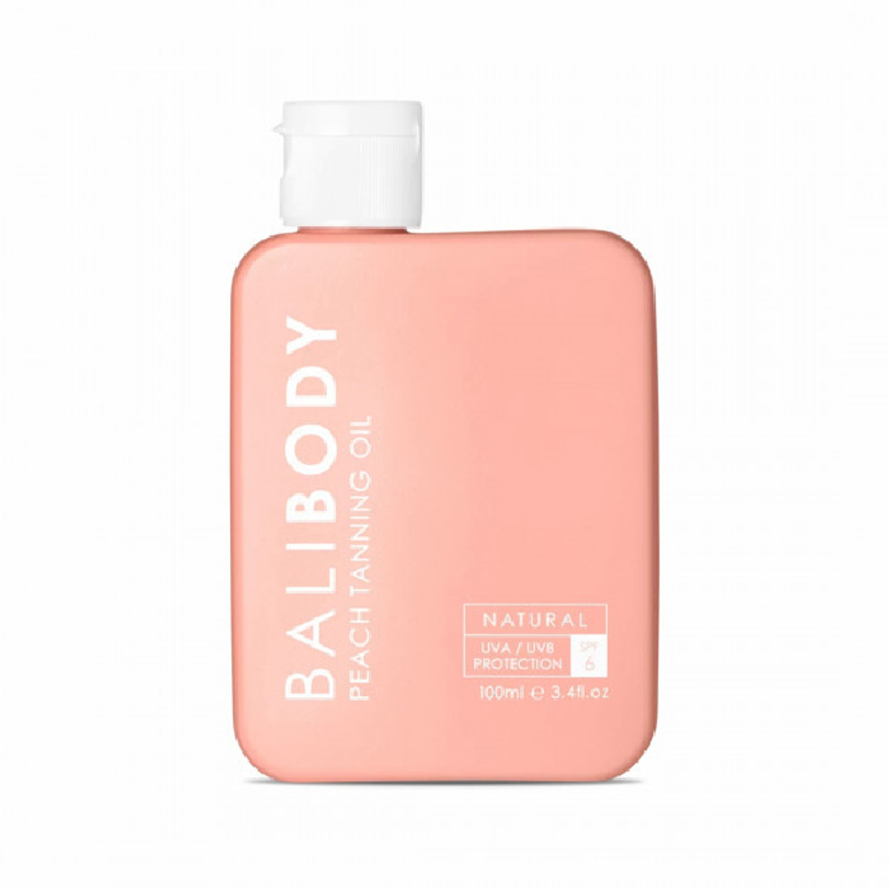 BaliBody Tanning Oil SPF6 100mL - Peach