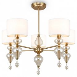 Люстра на штанге Freya Raise FR5369CL-05BS