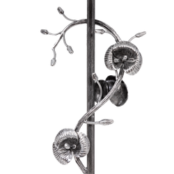 Декоративный столик Орхидея Фиори Айс Античное серебро