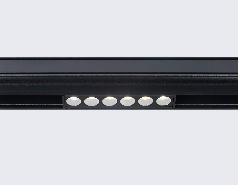 Светильник светодиодный для шинопровода Magnetic GL4019 BK черный IP20 6W 4200K 48V 24° 115*22*45