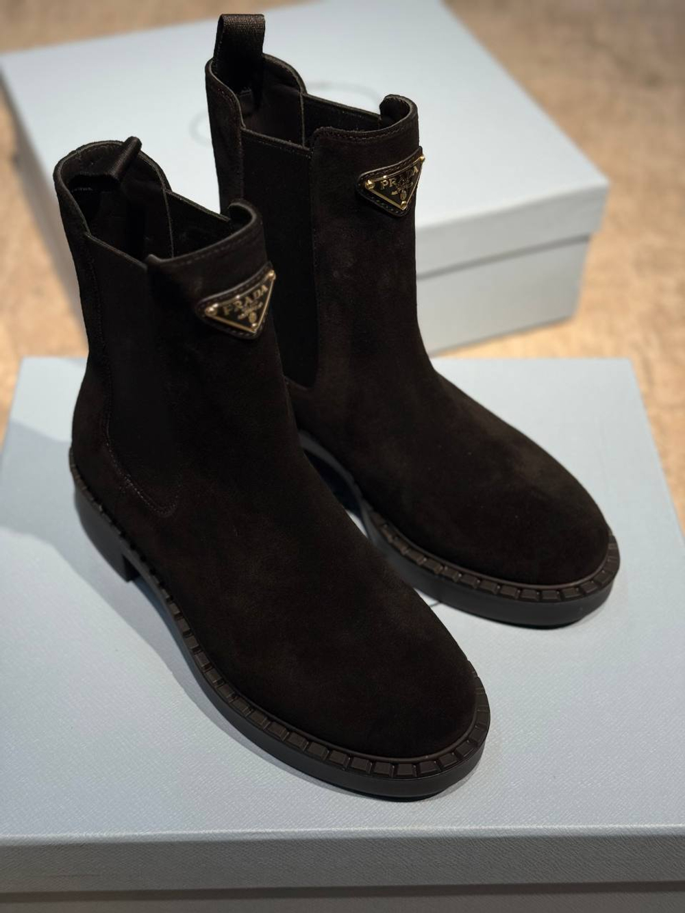 Ботинки Prada