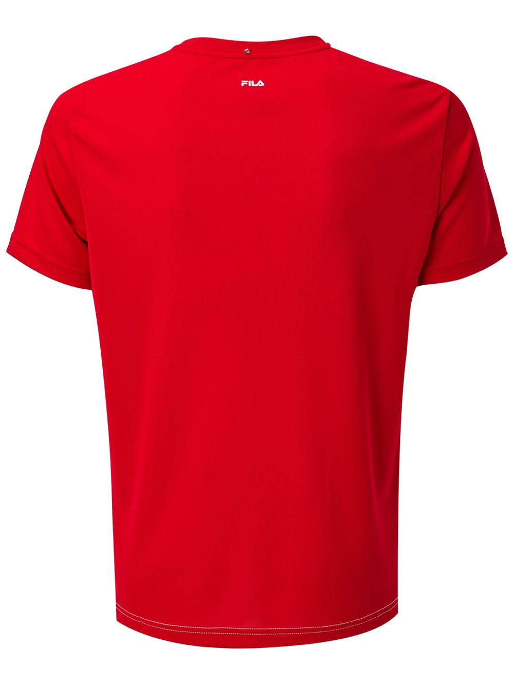 Футболка для мальчика теннисная Fila T-Shirt Steve Boys - white/fila red
