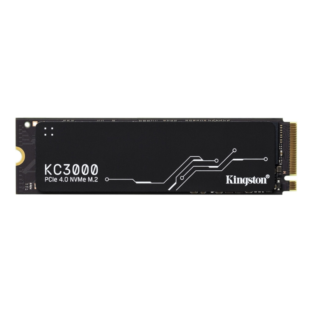 Твердотельный накопитель SSD 2TB Kingston KC3000 M.2 2280 PCIe 4.0 x4 NVMe (R7000/W7000MB/s) MTBF 2M, 1,6PBW