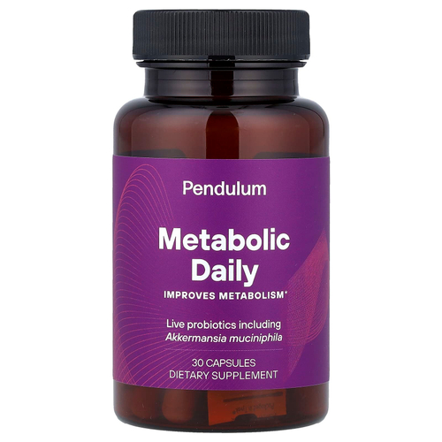 Pendulum, Metabolic Daily, добавка с аккермансией для улучшения метаболизма, 30 капсул