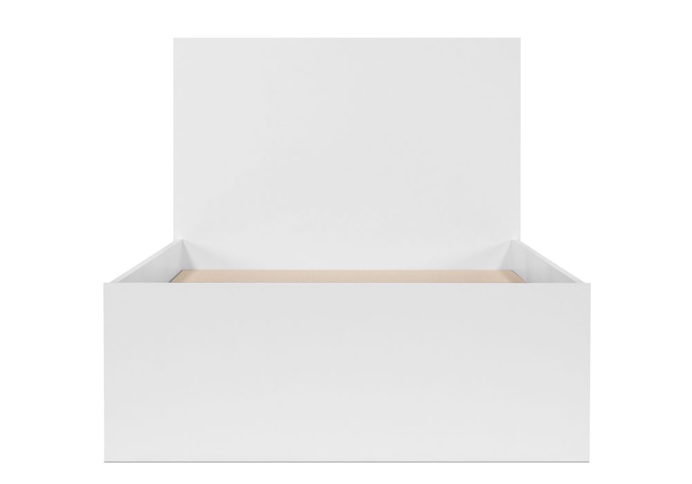 Односпальная кровать Мадера 90х200 белый