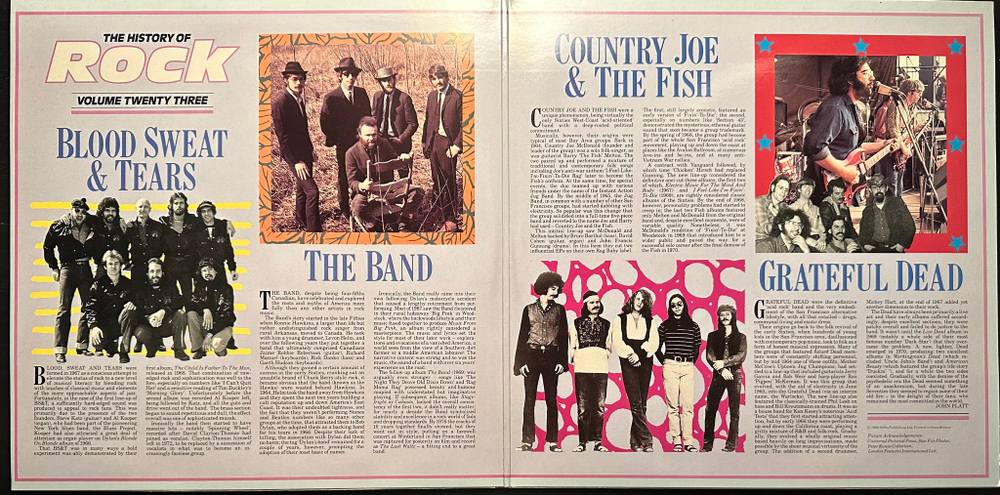 Сборник - The History Of Rock 23 (Англия 1984г.) 2LP