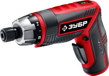 Отвертка аккумуляторная Vix ЗУБР ЗО-ЕМ-3.6 Ли, кейс, с битами