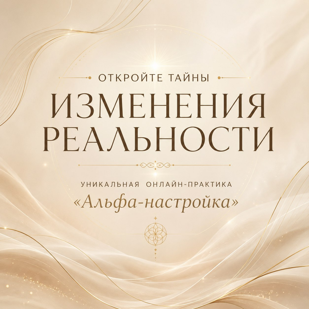 Откройте тайны изменения реальности. Альфа настройка.