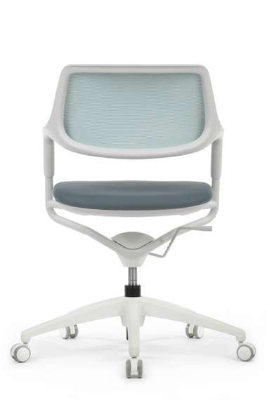 Кресло Scroll HY-813D Голубой/Серый