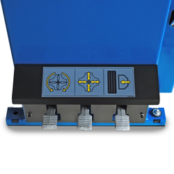 Станок шиномонтажный ROSSVIK V-524, п/автомат, до 24", 220В Цвет синий RAL5005