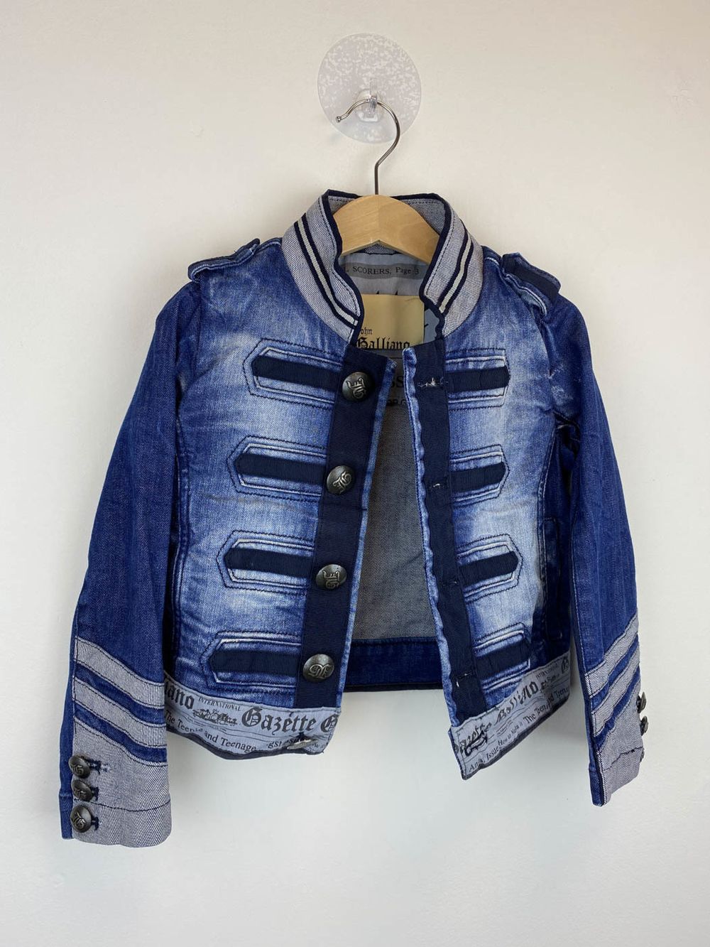 Джинсовая куртка John Galliano