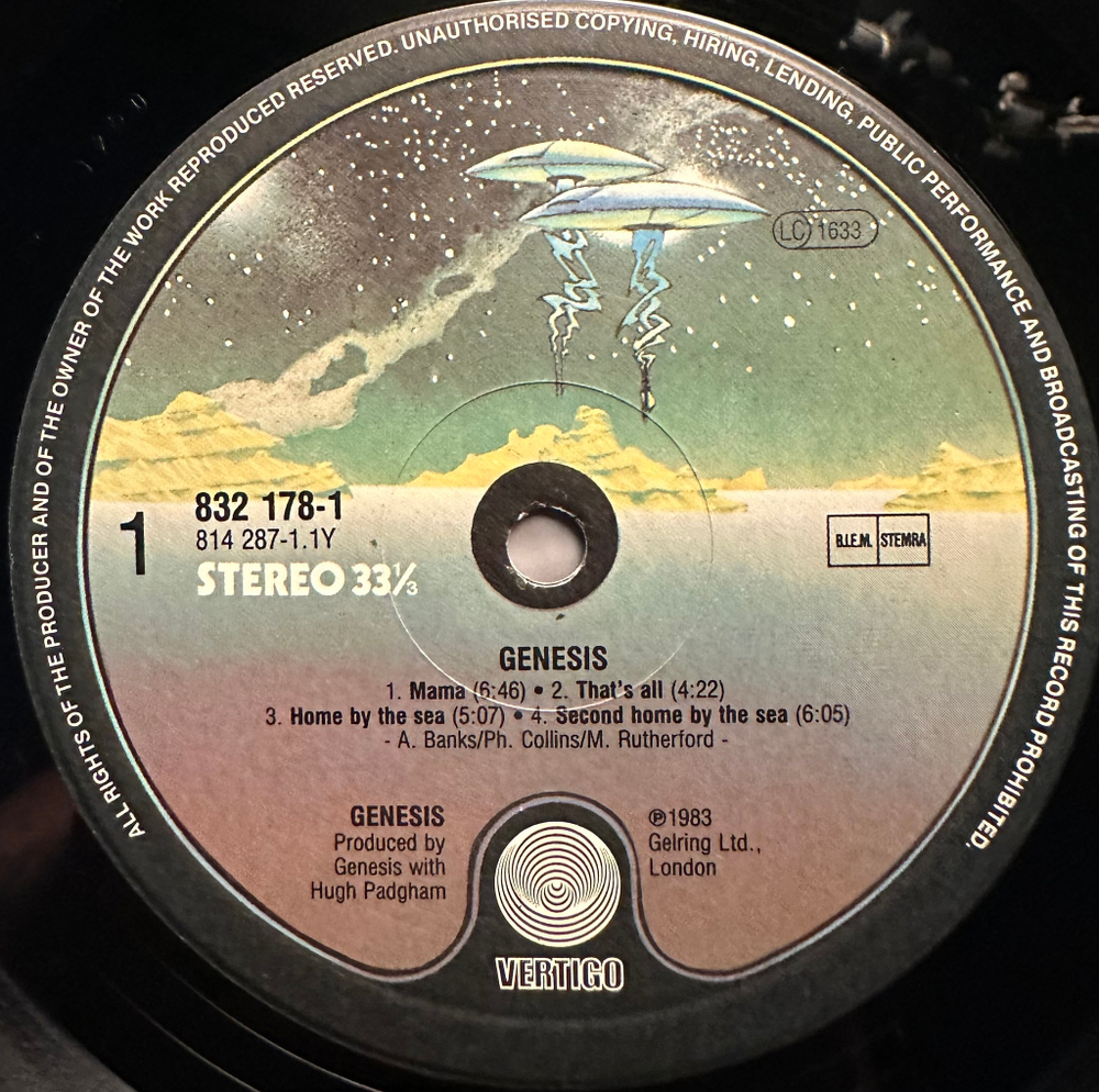 Genesis- 2 Great Pop Classics (Европа 1987г.)