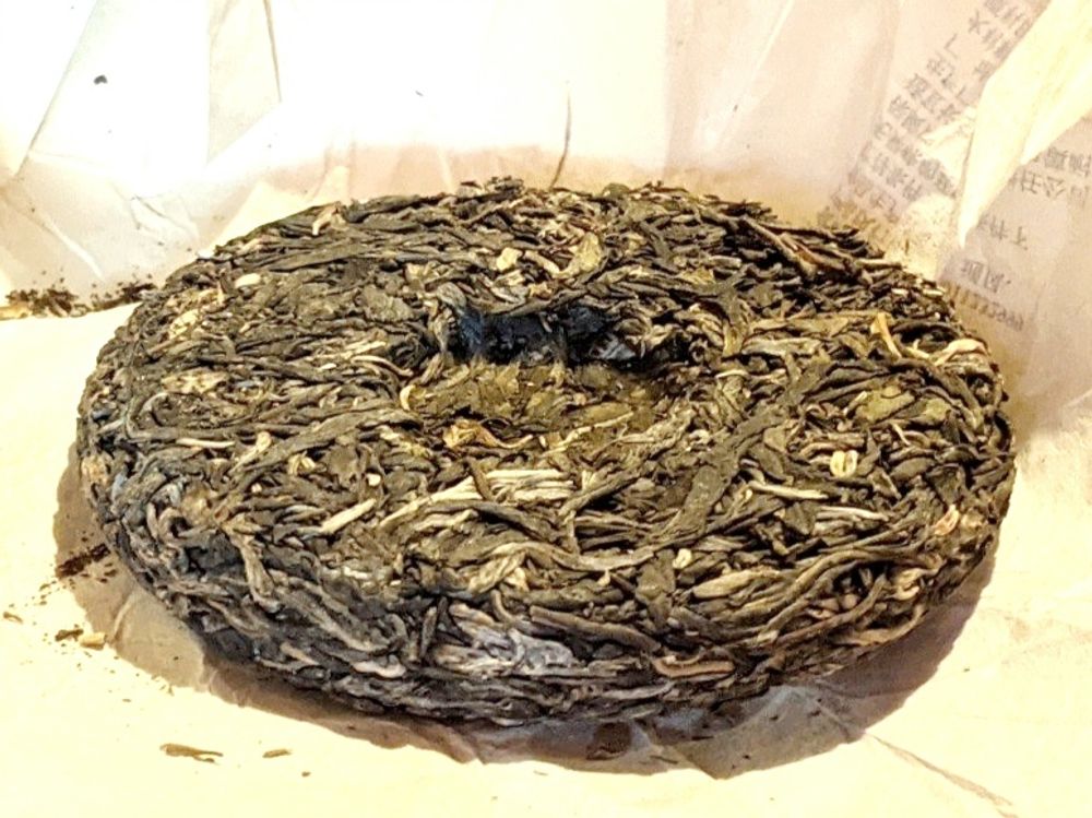 Шэн пуэр лесной, "Небесные Врата" (ТяньМэньШань), 100 гр