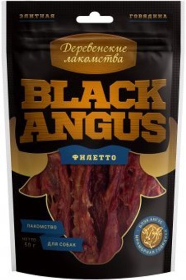 Деревенские лакомства ФИЛЕТТО Блек ангус мраморная говядина для собак 50 г