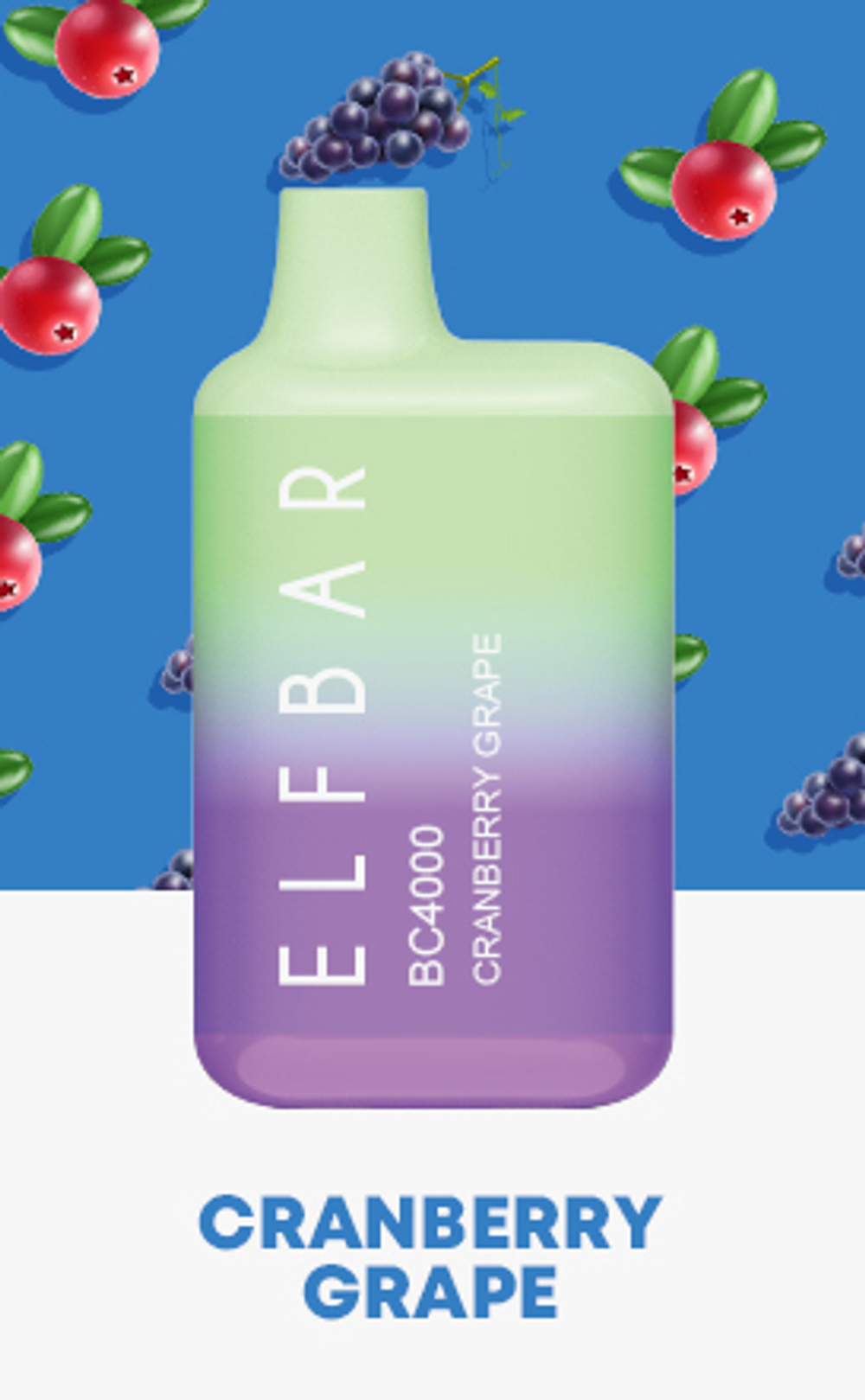Elf Bar - Cranberry Grape (4000)