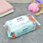 Салфетки влажные для детей 100шт EXXE Baby, серия 0+