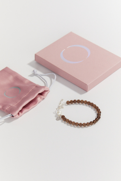 Браслет ROOTED IN LIFE из дымчатого кварца