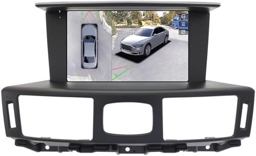 Магнитола для Infiniti Q70 M25 M37 2009-2016 - Teyes CC3-2K-360 монитор 9.5" 2K QLED на Android 10, Быстрая, CarPlay, 4G SIM-слот, 4 камеры в комплекте