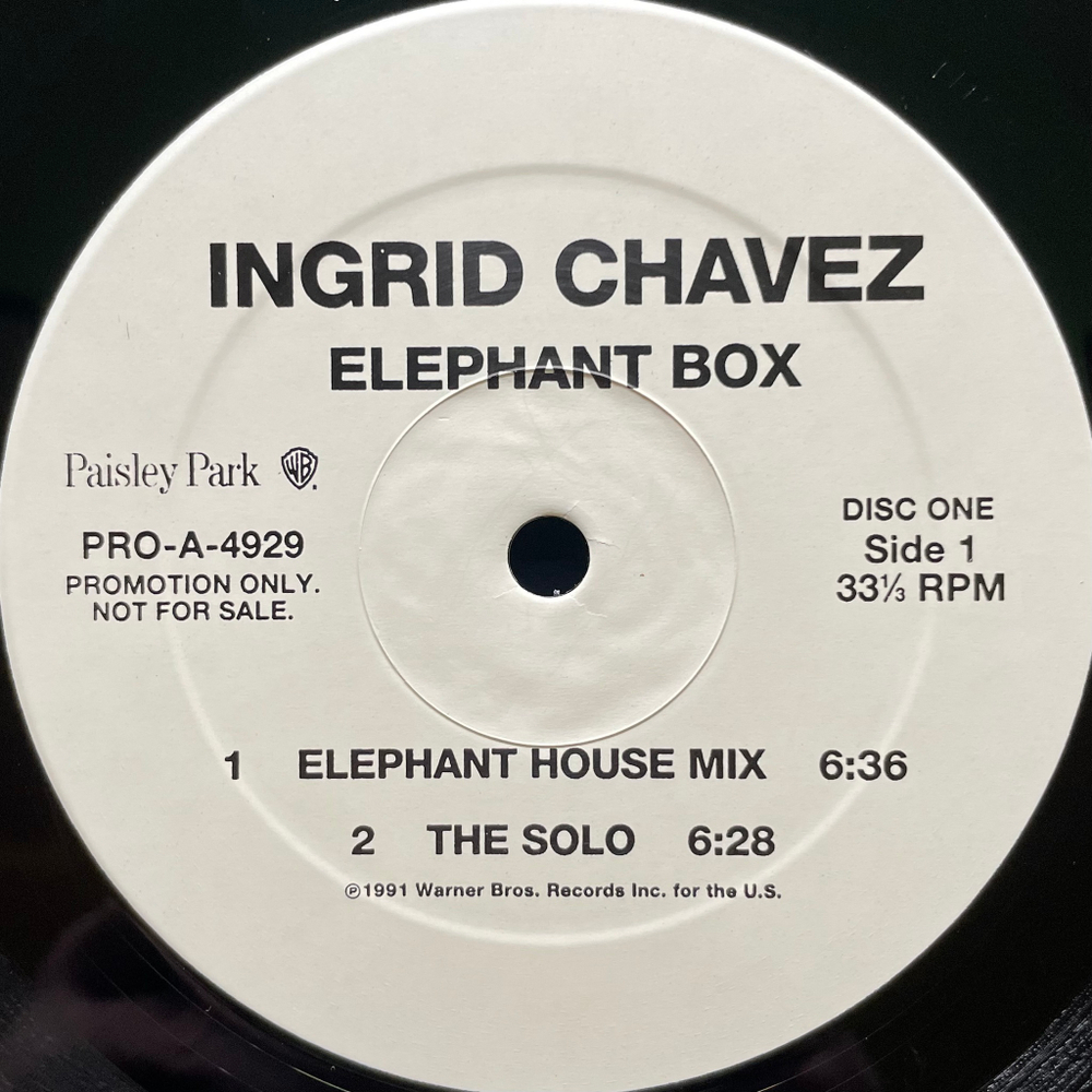 Ingrid Chavez ‎– Elephant Box 2LP (США 1991г.)