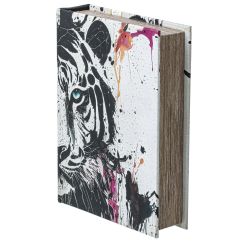 GAEM Шкатулка-книга с замком, L19 W6 H25 см