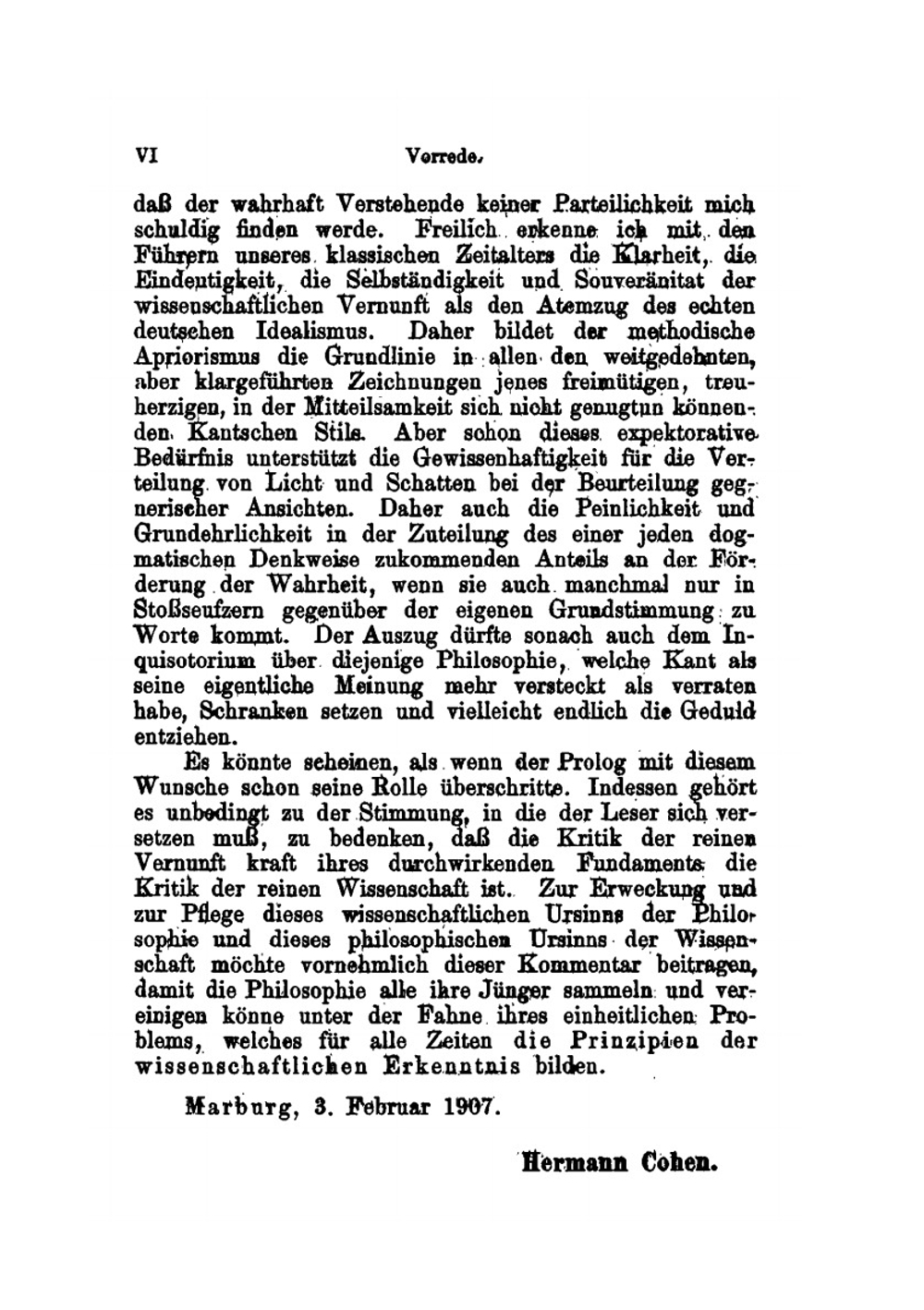 Kommentar Zu Immanuel Kants Kritik Der Reinen Vernunft | Hermann Cohen