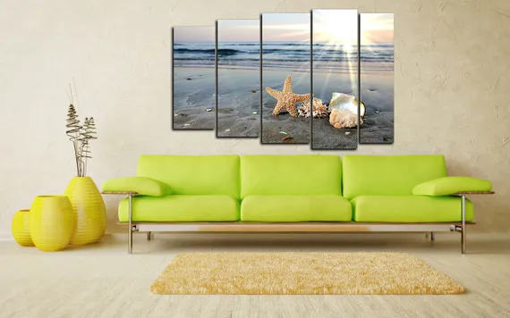 Модульная картина "Пляж"