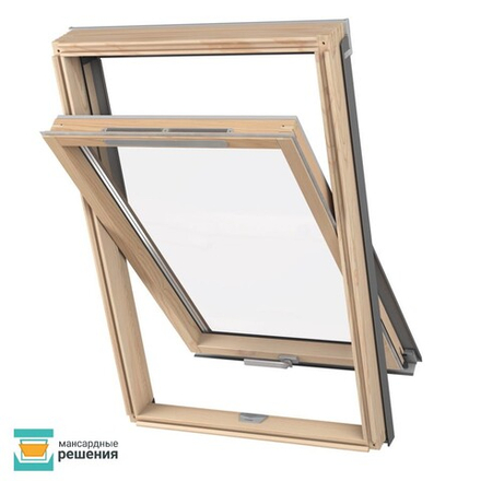 Мансардное окно DAKEA 78х140 KAV B1500