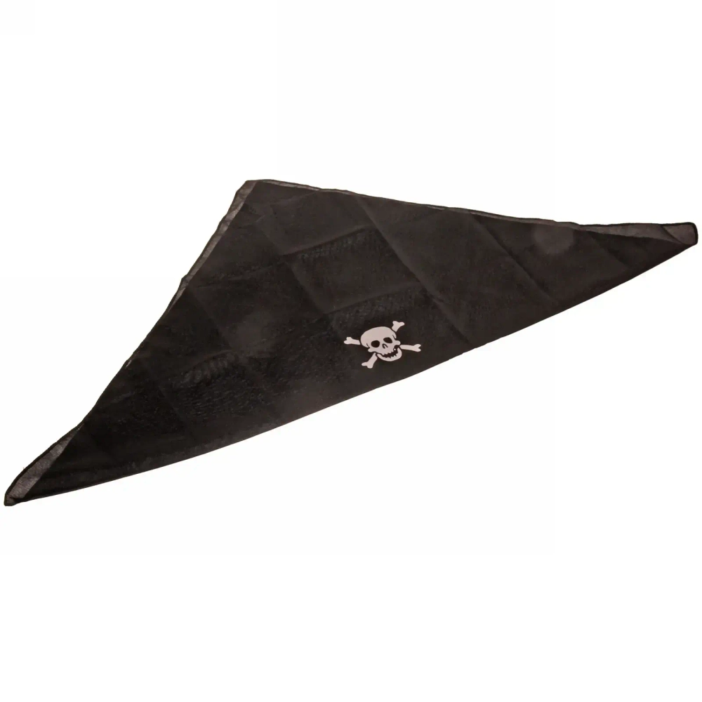 Карнавальный аксессуар «Бандана Пирата», чёрный