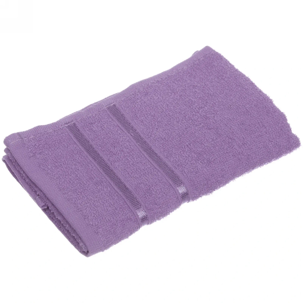 Полотенце махровое 30*60см «LUNA» цвет сиреневый 10250 плотность 360гр/м2