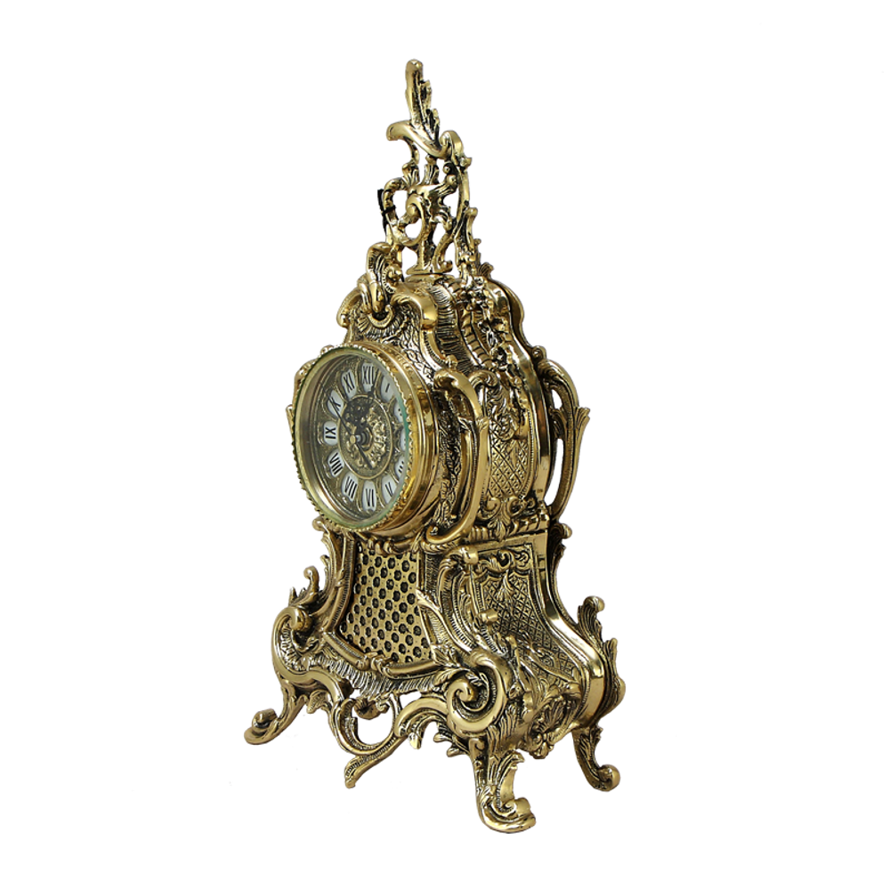 Bello De Bronze Часы Дон Луи XV каминные