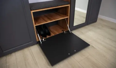 Прихожая Лацио Сканди (комод 1дв,зеркало,шкаф 1 дв 1 зеркало)