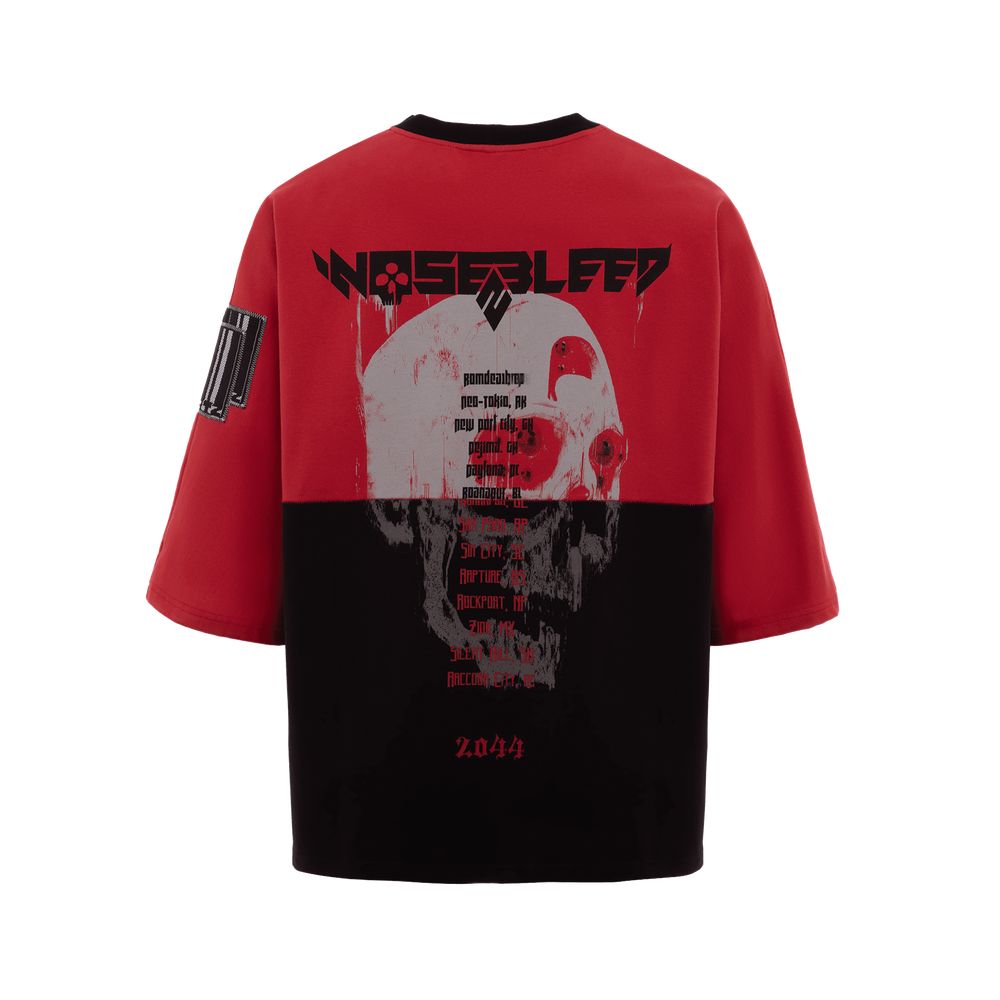 Футболка Heartz Self-Hommage Deconstructed 3/4 красная