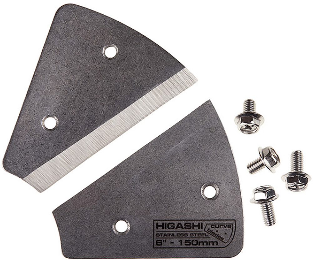 Ножи для ледобура HIGASHI Cobra 150 (нерж. сталь, болты для крепления)