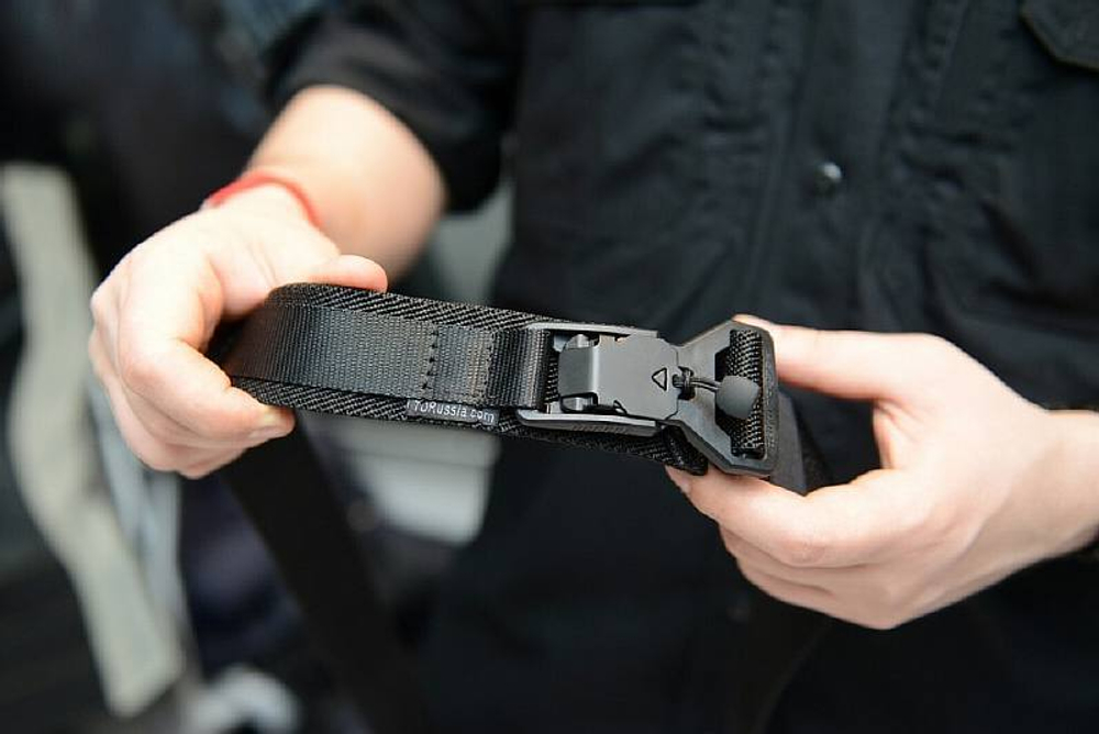 Ремень брючный Флекс черный