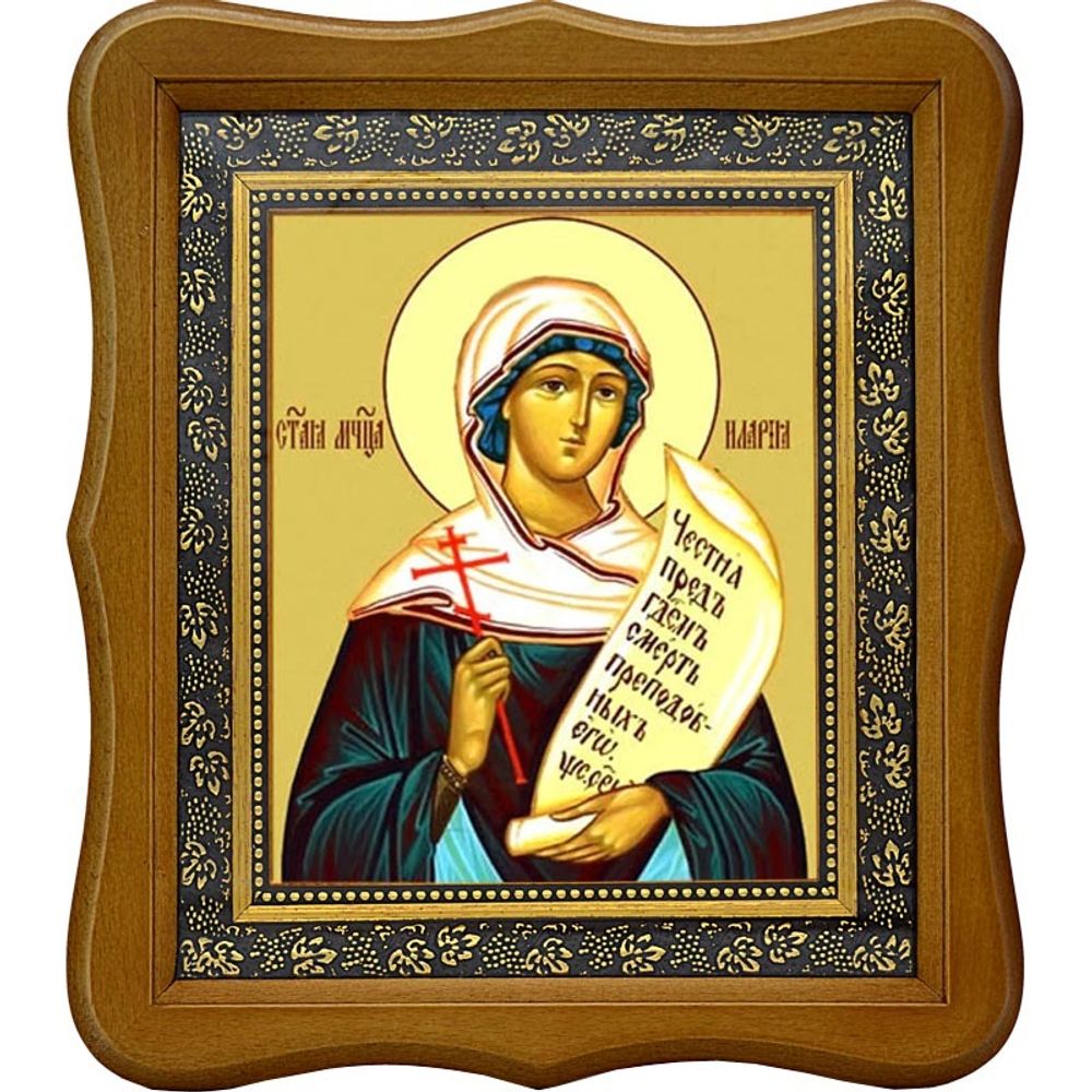 Илария Римская Святая мученица. Икона на холсте.