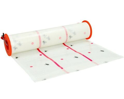 Липкая лента для ловли мух 10 м х 25 см