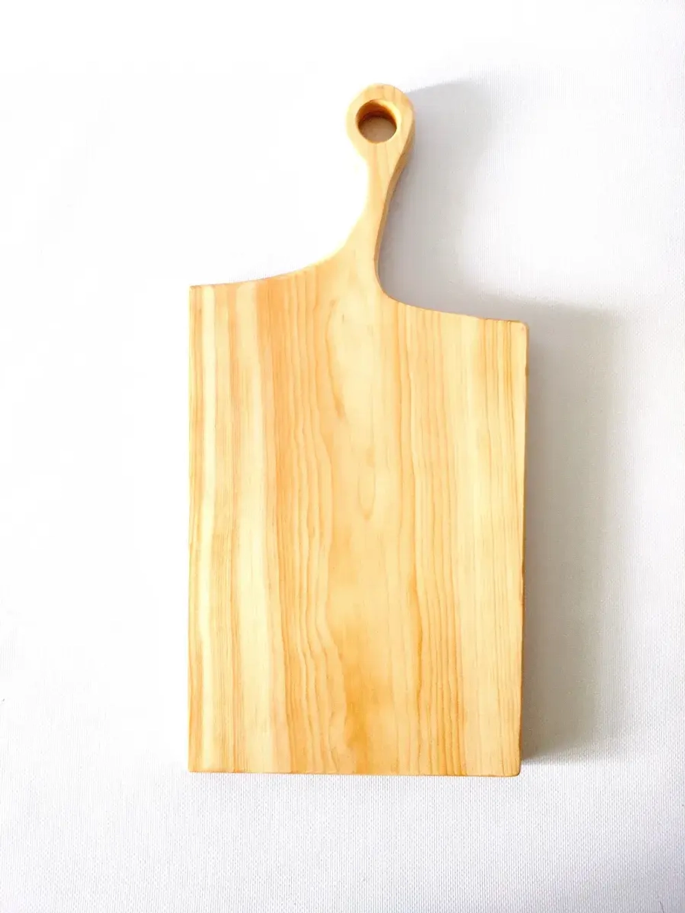 Разделочная сервировочная деревянная доска из кедра