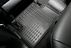 Коврики Standard, в салон для NISSAN X-Trail T31 (II, IIp), 2007-2013, 4 шт. (полиуретан, чёрные) Element.NLC.36.20.210