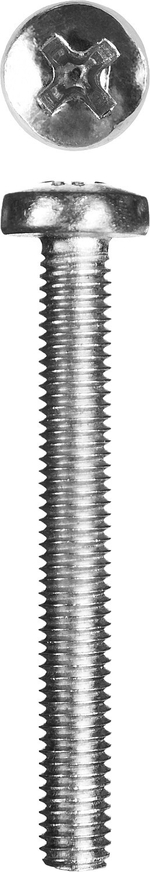 Винт DIN 7985, M5 x 50 мм, 5 кг, кл. пр. 4.8, оцинкованный, ЗУБР