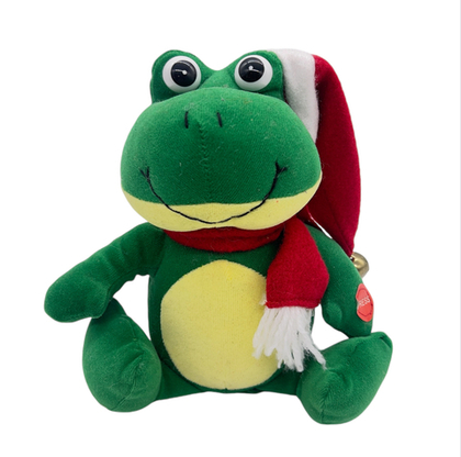 Зверёк новогодний музыкальный инерционный [Арт.J3500]