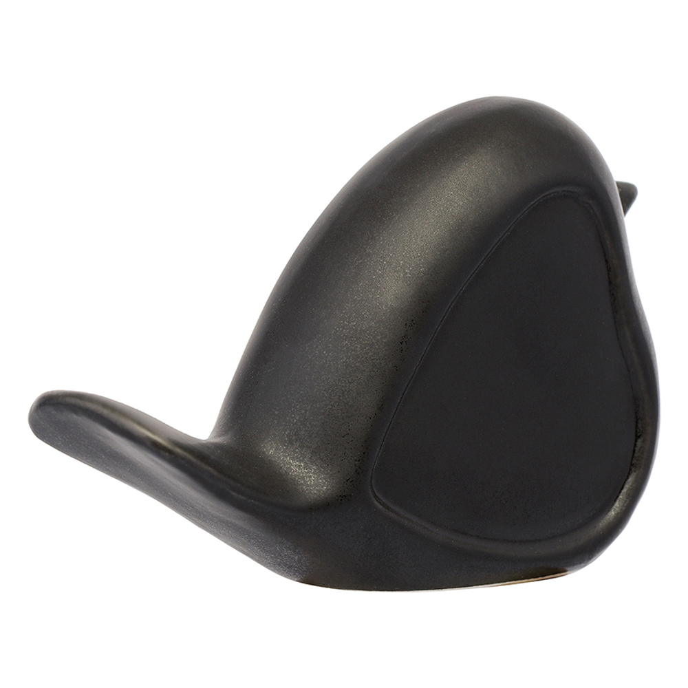 Декор из фарфора black birdie из коллекции essential, 14,5х6x10 см