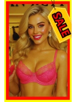 Бюстгальтер гладкий с косточками большие размеры